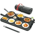 thumbnail image 1 of Food Warming Mat, iTRUSOU 27.5x16'' Electric Warming Tray with 7 Temp-Settings, Switchable Fahrenheit/Celsius, 99h Timer, Foldable Food Warmer Keep Food W, 1 of 7