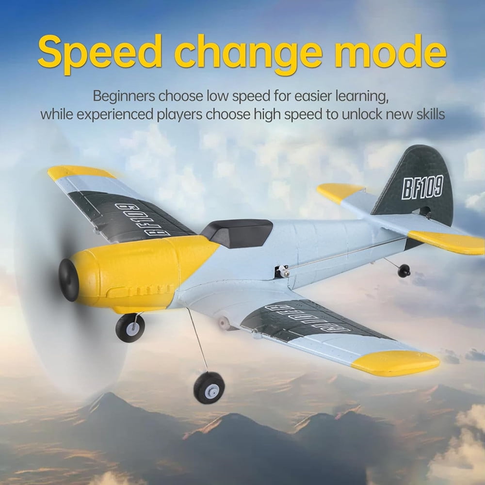 KF811 BF109 2.4G 3CH RC Airplane EPP Foam Fixed Wingspan Glider RTF Mini Warbird Planes Toys Gifts