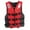 Rouge, variante sur Colaxi Veste de Natation Équipement de Sport Combinaison de Sauvetage Portable Gilet pour Dérive Bateau Voile L Orange G