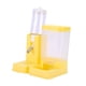 thumbnail image 4 of Botella de agua para hámster de pie con recipiente para comida Fácil de limpiar Versátil Pesado amarillo, 4 of 8