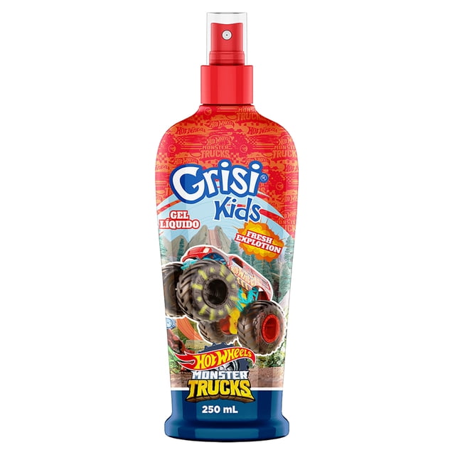 Gel líquido Grisi kids Hot Wheels 250 ml
