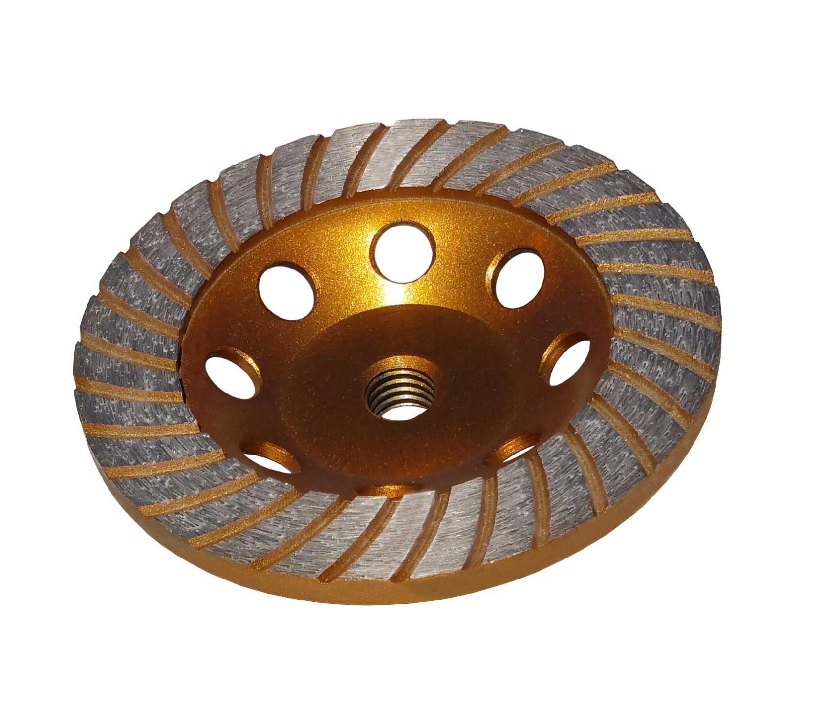 5/8" 11 Stadea Concrete Masonry Stone Grinding Cup Wheel 4" Diamond Cup Wheel 