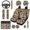 Duck Camo, variant on XYZCANDO Duck Camo 14 Pack Car Seat Covers Full Set Steering Wheel Cover Auto Center Console Pad Seat Belt Pads Headrest Covers Cup Coasters for Most Cars SUVs Sedans