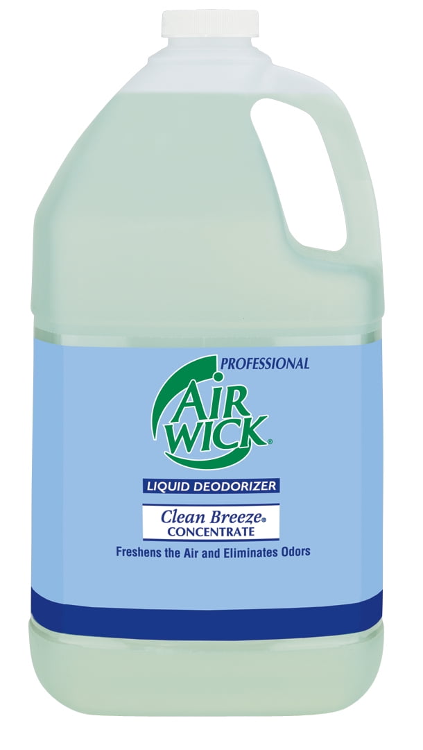 Professional Air Wick Liquid Deodorizer Concentrate, Clean Breeze, 1