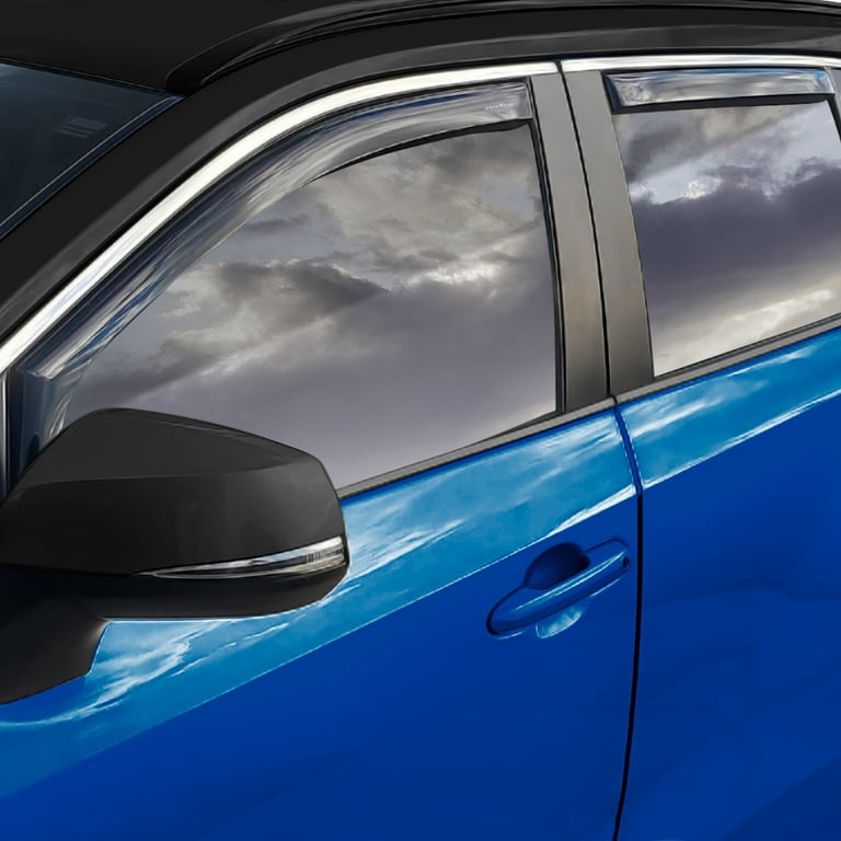 Goodyear Shatterproof in-Channel Window Deflectors for Toyota RAV4  2019-2024, Rain Guards, Window Visors for Cars, Vent Deflector, Car  Accessories, 4 pcs - GY003431LPf2 