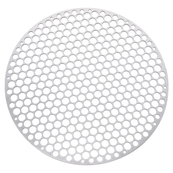 DRAFIDEEP Stainless Steel Round Grill Mesh Non-Stick Barbecue Accessory for Outdoor BBQ Cooking, 1 Set