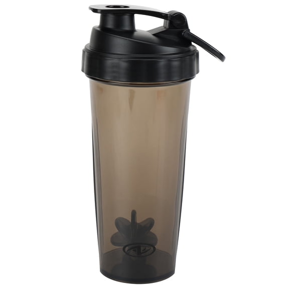 Athletic Works 24oz Black Shaker Bottle - Tritan, BPA-Free, Leak-Proof