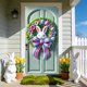 thumbnail image 4 of CaiYueKe Easter Door Curtain Spring Holiday Decorations Bunny Egg Pattern Party Supplies Wall Hanging Decorative Banner for Home Indoor Outdoor Festival Celebration, 4 of 9