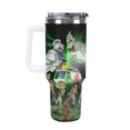 thumbnail image 4 of Scooby Ghostbusters Car Cup Tumbler with Handle & Straw 40Oz Cupholder Water Bottle Insulated Stainless Steel Cup, 4 of 8