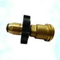 thumbnail image 2 of Shisuyan Adaptateur de Propane avec Dispositif de Sécurité Contrôlé Réservoir de Gaz Adaptateur de Réservoir de Propane Convertit, 2 of 8