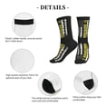 thumbnail image 5 of Athletic Socks 911 Dispatcher Thin Gold Line Flag Sport Running Calf Socks Crew Socks for Men Women, 5 of 7