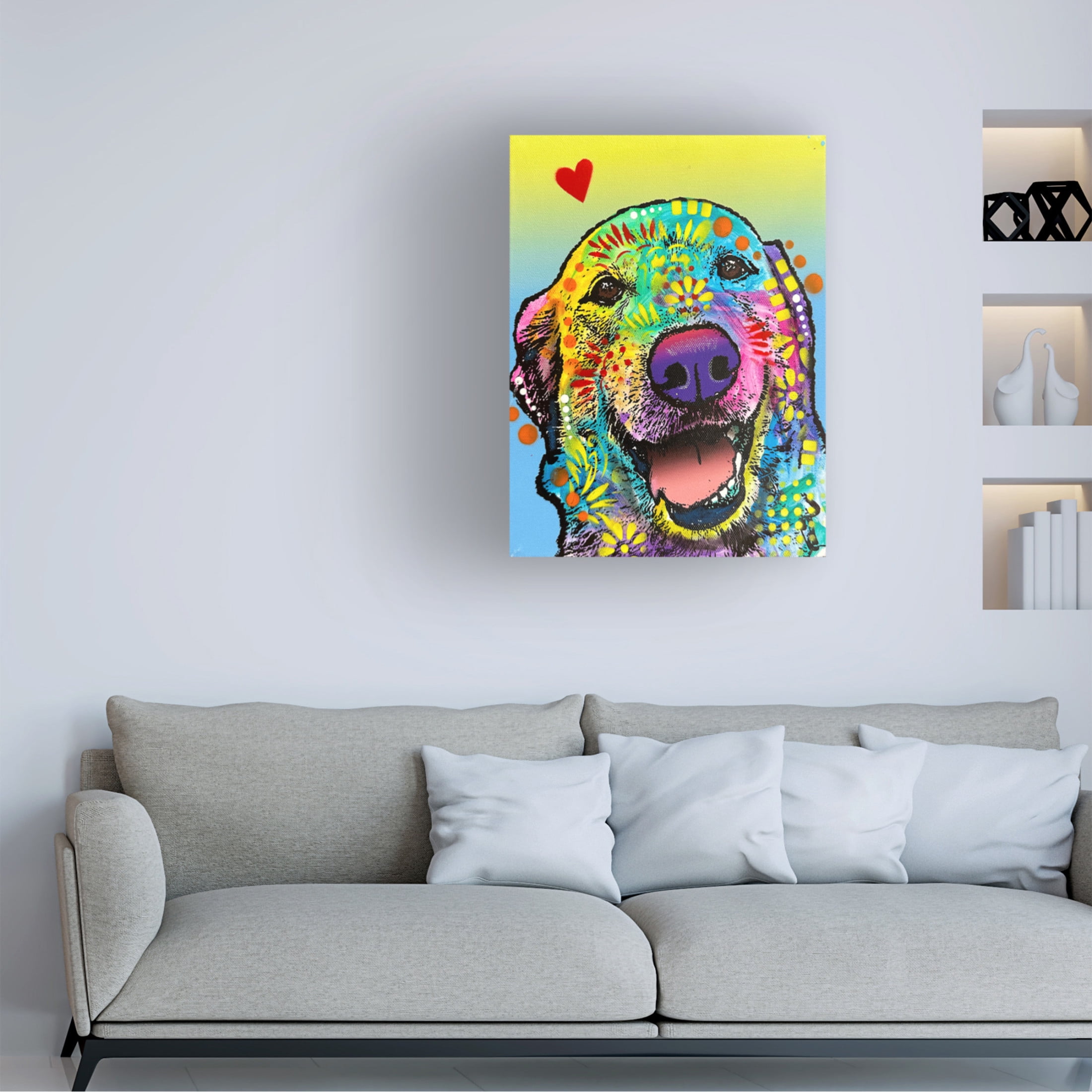 Canvas Wall Art - Dean Russo- Exclusive 'Tested' Wall Art for Living Room, Bedroom, or Office Décor by Trademark Fine Art - 35 x 47 Inches