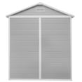 Syngar 6ft x 4ft Outdoor Plastic Storage Shed, AllWeather Tool Shed