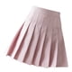 thumbnail image 4 of Falda plisada Mini uniforme de colegiala de tenis de cintura alta con pantalones cortos, rosa, L Vogacara AP001094-13, 4 of 7
