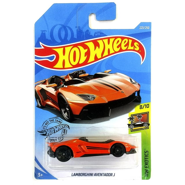 Coche de juguete Hot Wheels 2019 Hw Exotics Lamborghini Aventador J