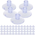 thumbnail image 3 of Shisuyan 100pcs Transparent Flagpole Suction Cups Small Suction Cups Table Top Suction Cups, 3 of 9