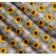 thumbnail image 3 of Soimoi Cotton Poplin Fabric Leaves & Sunflower Floral Decor Fabric Printed Yard 42 Inch Wide, 3 of 7