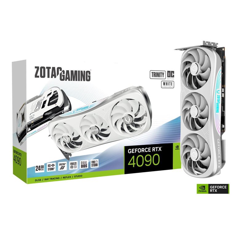 ZOTAC GAMING GeForce RTX 4090 OC White Edition 24GB GDDR6X PCIE