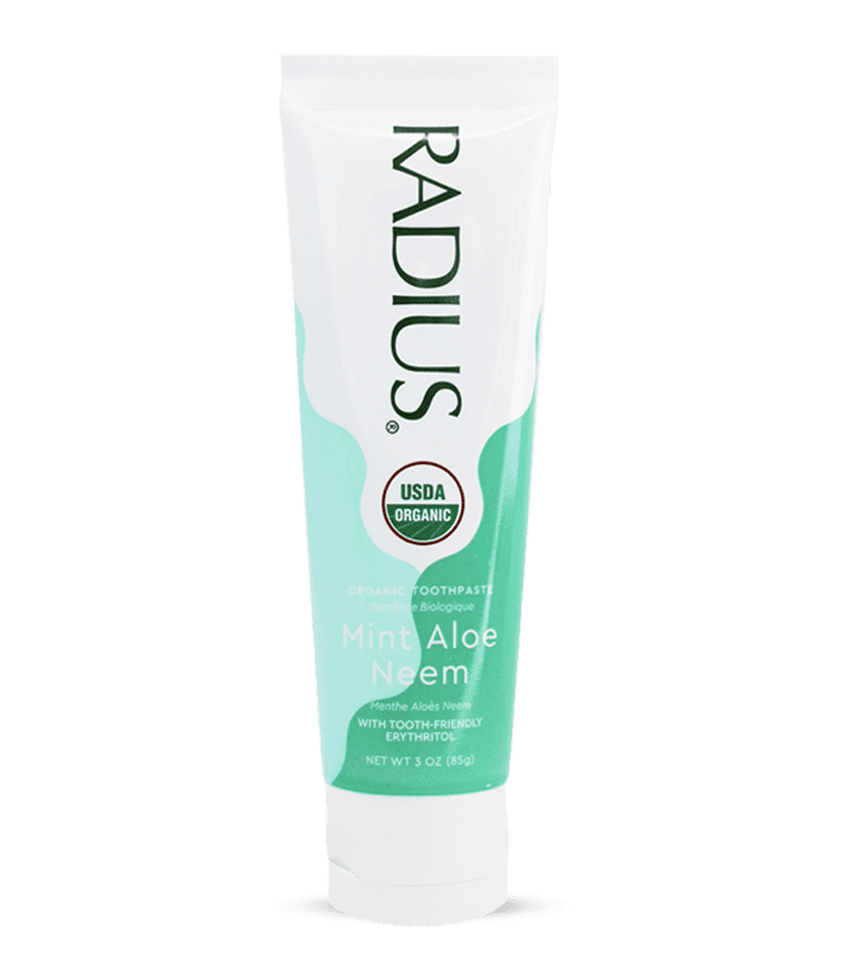 USDA Organic Mint Aloe Neem Toothpaste
