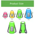 thumbnail image 5 of Dry Bag Waterproof for Women Men,5L/10L/15L/20L/30L Outdoor Sport PVC Backpack for Kayaking, Boating, Fishing, Swimming,Camping, 5 of 10