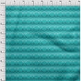 thumbnail image 4 of oneOone Velvet Turquoise Green Fabric Block Craft Projects Decor Fabric Printed By The Yard 58 Inch Wide, 4 of 5