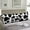 Pillowcase 004, variant on 20"x54" Black and White Cow Print Body Pillow Cover with Zipper, Polyester, Decorative Soft Large Pillow Case Protector for Bedding, Couch, Sofa, Home Gift