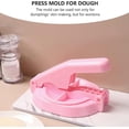 thumbnail image 5 of Manual Tortilla Maker Press Corn Tortillas Sugar Pancakes Dumpling Skin Dough Presser Kitchen Gadget Pink1pc, 5 of 5