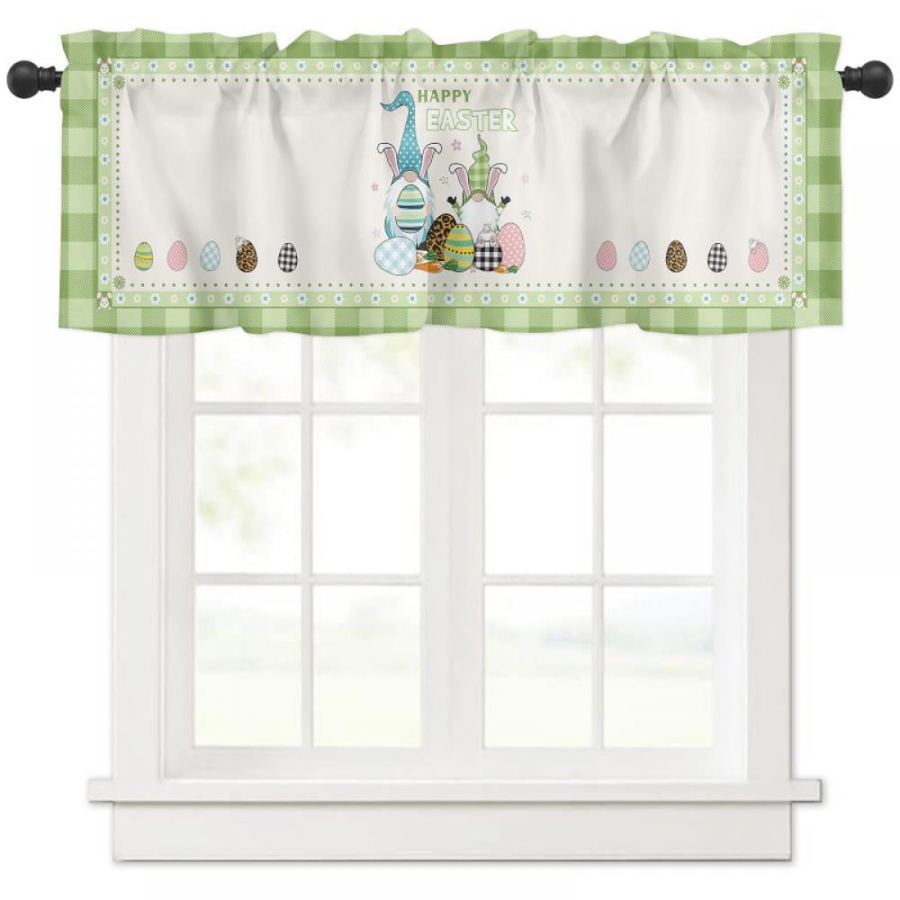 LIGHT CATCHER FOR KIDS CURTAIN Bunny Soft Green 54" x 63" NEW in Pack Color 