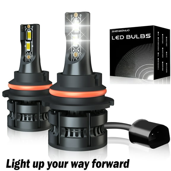 9007 High/Low Beam For Dodge Grand Caravan 1996-2007 LED Headlights Bulbs 6000K White 2pcs