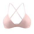 thumbnail image 2 of VLOOCKLW Bralette Women Deep V Wireless Support Push Up Soft Stretchy Fabric Comfortable Full Coverage Daily Wear Bra for Female, 2 of 7