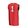 thumbnail image 3 of Unisex GameDay Greats #1 Red Western Kentucky Hilltoppers Lightweight Collegiate Basketball Fashion Jersey, 3 of 4