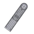 thumbnail image 4 of FrostHike Multi-Ruler Goniometer Angle Medical Spinal Ruler Professional 360 Degree Measuring Tool Spinals Goniometer Protractors(transparent), 4 of 5