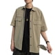 thumbnail image 3 of Camisa con cuello vuelto,Camisa de media manga para hombre, Camisa suelta para hombre, Camisa de media manga para niño, Diseño elevado, 3 of 8