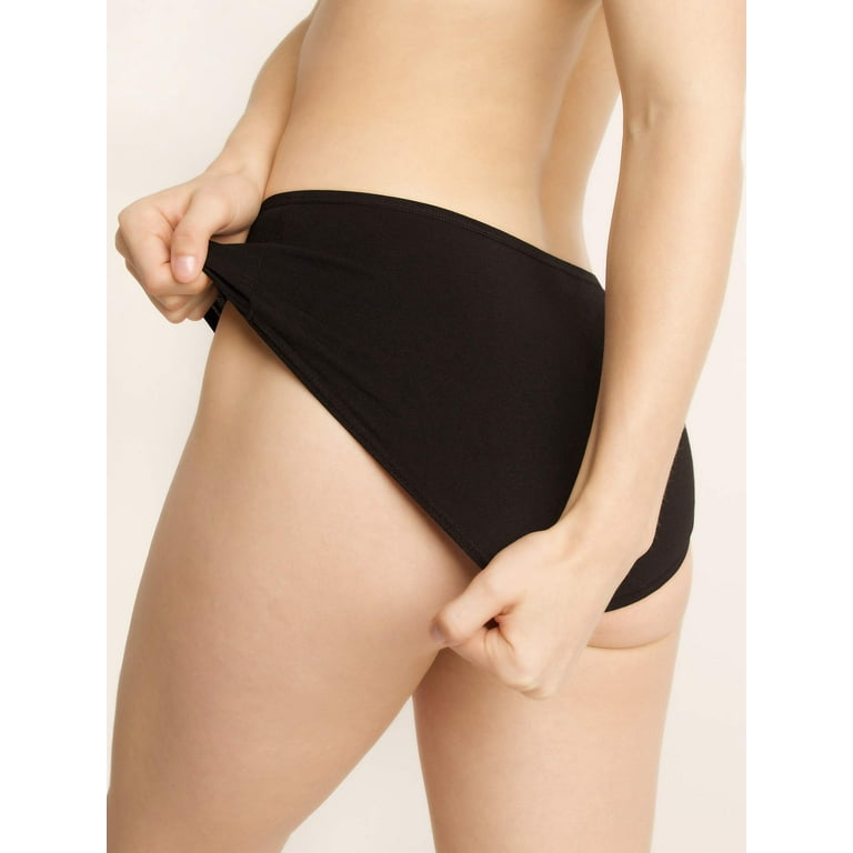 INNERSY Women's Underwear Cotton Stretch Hipster Ladies Breathable Panties  6 Pack (L, Dark Vintage)