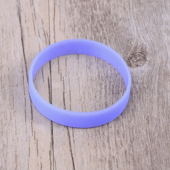 LOLIPPYY 8 Pcs Bracelets en Silicone Brillent dans le Noir Couleurs Assorties Bracelets Doux et Confortables pour Décorations de Fête