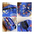 thumbnail image 3 of GPOECD Dinosaur Car Pattern Large Capacity Lightweight Backpack for Primary School Students Grades 3 to 6 School Backpack Dark Blue,One Size, 3 of 8