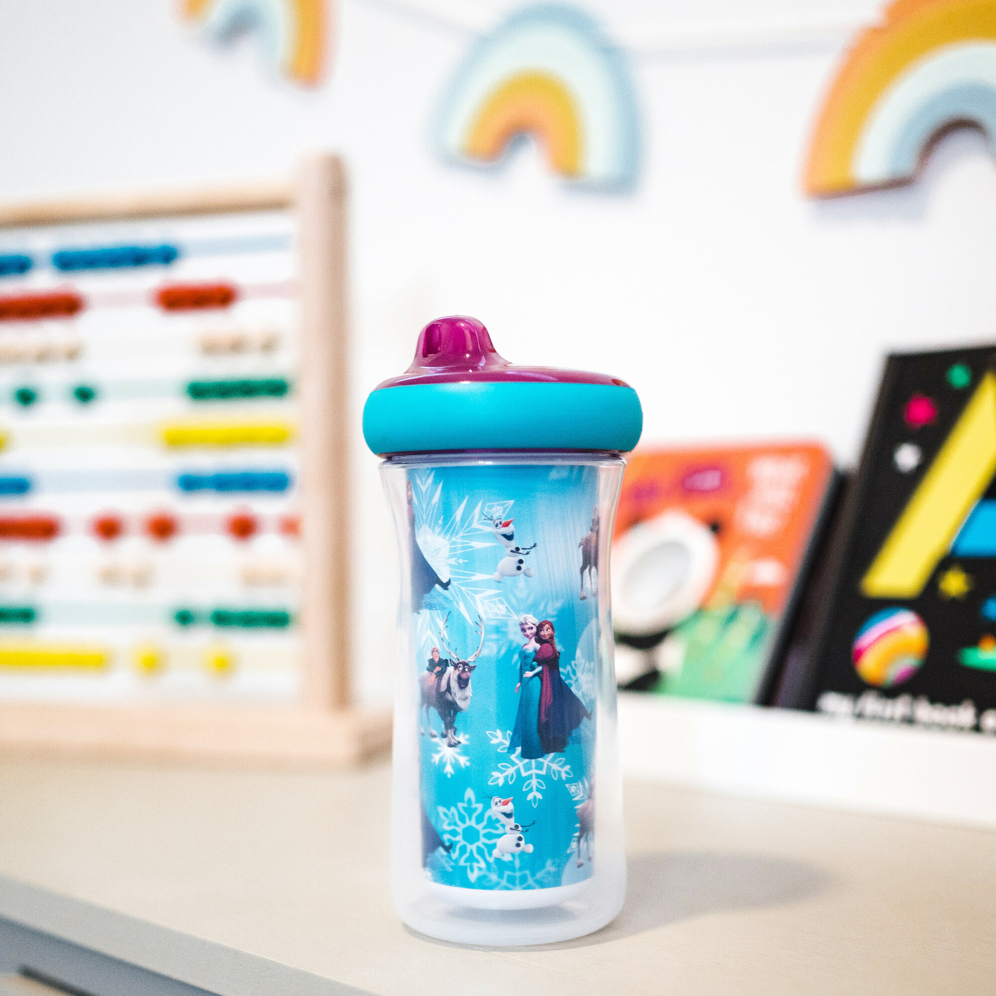 The First Years Disney Frozen Insulated Sippy Cups, 2-Pack photo 5