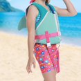 thumbnail image 1 of Chaleco de natación para niños con correa ajustable para surfear y nadar de 11 a 15 años Rosa, 1 of 8