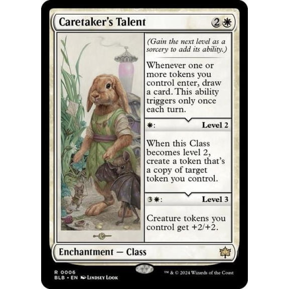 Magic the Gathering - Bloomburrow - Caretaker's Talent Near Mint
