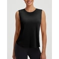 thumbnail image 2 of baleaf Women Sleeveless Workout Tops Athletic Tank Tops Black L, 2 of 7