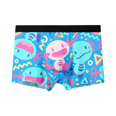 

Men s Mesh Boxer Briefs Cooling Breathable Sports Underwear Unique anime pattern Trunks unique gifts for boyfriend Sizes 2XS-6XL