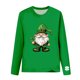 thumbnail image 2 of TaTaai Women St. Patrick's Day Print Casual Loose Round Neck Long Sleeve T-Shirt Fashion Soft Top Lightweight for Daily Party Office Vacation Gift, 2 of 6