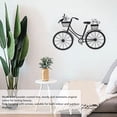 thumbnail image 4 of Wall Hanging Decoration, Metal Bike Wall Decor Versatile Powder Coated Iron  for Home Bedroom, 4 of 7