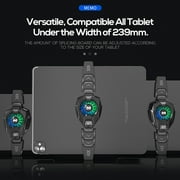 Tablet Cooler Semiconductor Fan Gaming and Live Stream Fast Cooling Pad Radiator Heatsink with LED Temperature Display for 5-8.4 inches iOS/Android Pad Samsung Tab Compatible with CoD Warzone Mobile