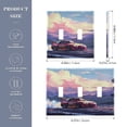 thumbnail image 3 of Dailycode Light Switch Plate Covers 2 Gang Wall Plate Plastics Outlet Covers for Kitchen Home Office Decor Racecar Drifting, 3 of 8