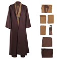 thumbnail image 2 of Disfraz de Star Wars para hombre y mujer, disfraz de Caballero Jedi Anakin Skywalker, uniforme de disfraz, ropa de Halloween, 2 of 4