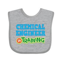 Inktastic Chemical Engineer in Training Boys or Girls Baby Bib