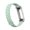 Green, variant on Magnetic Silicone Watch Band Compatible with Google Fitbit Air, Quick-Release Replacement Strap with Metal Accent Design