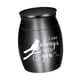 thumbnail image 2 of Estuche único para cenizas de perros y gatos, para gatos, gatitos, pájaros Negro, 2 of 8