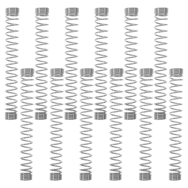 FENGGUIQU 20Ud Resorte De Para Trasero Plata Para Ajuste Y Reemplazo Durable